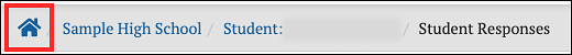 home page icon.