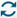 Refresh icon, displays two arrows forming a circle