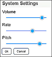 System Settings window.