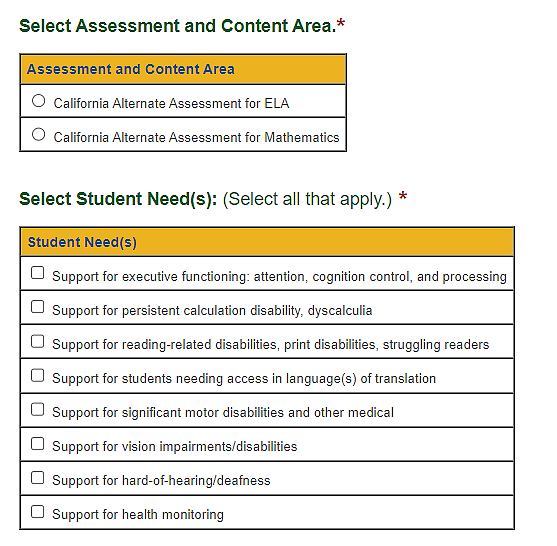 The 'Add/Edit Other Unlisted Resource' section of the Unlisted Resources tab for Initial ELPAC. 